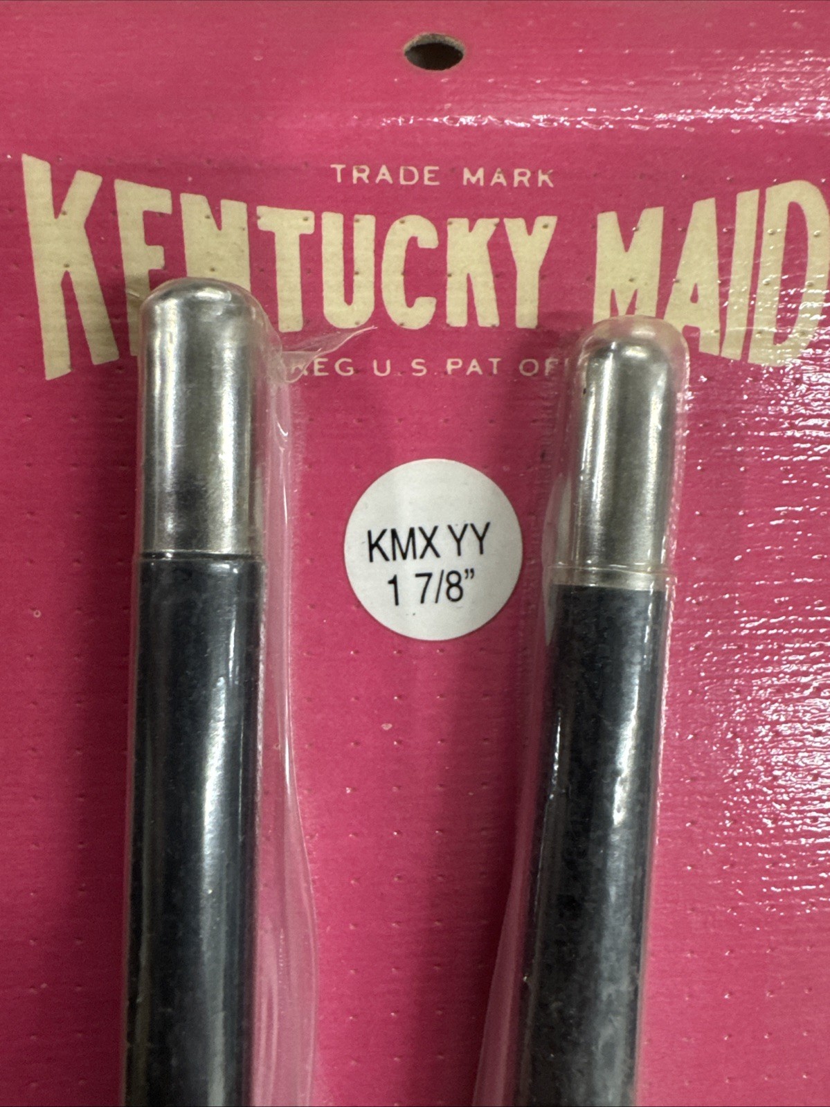 Kentucky Maid oven Irons , Large Iron KMX YY. ( 1 7/8 ) Curling Iron.