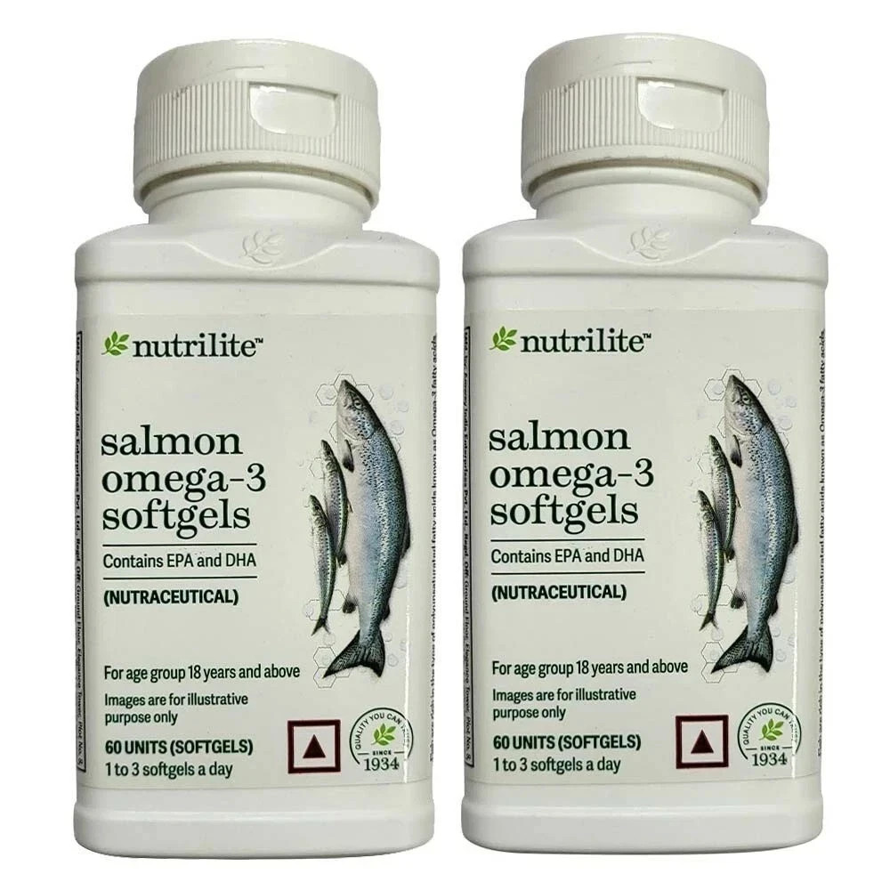 2x Amway Nutrilite Lachs Omega 3 Tabletten – 120N schneller Versand ohne…
