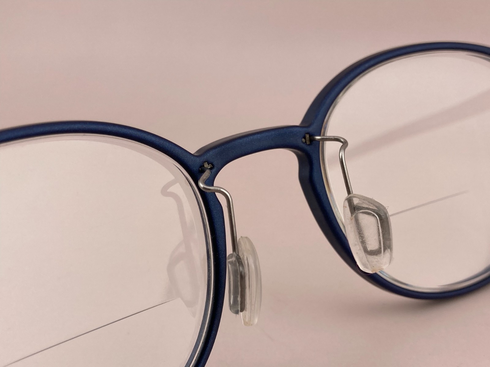 141 Eyewear Eyeglasses Frames Ultralight BURLINGTON Princess Blue 49-20-140mm