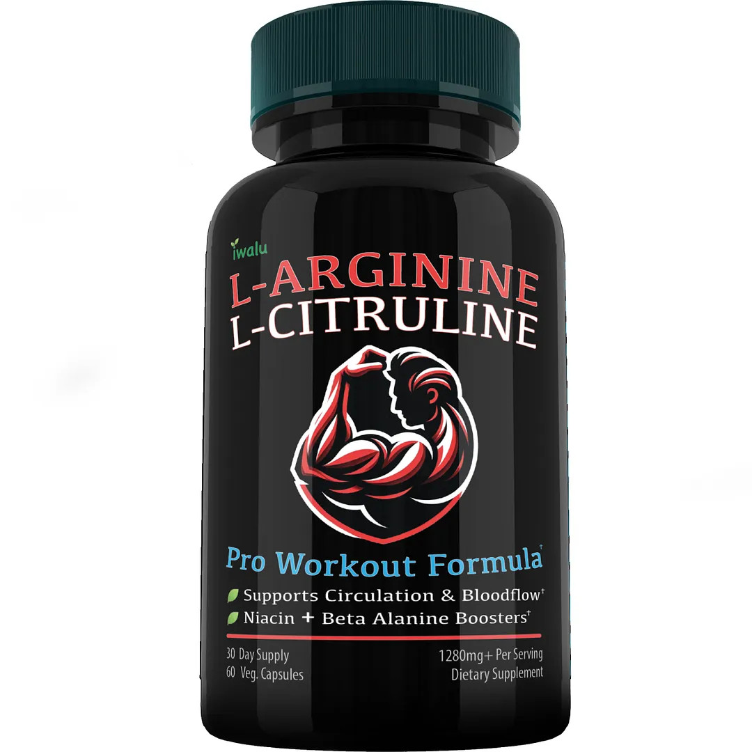 L Arginine as a Pre Workout | Best Supplement Capsule Pill Men Women FREE SHIP