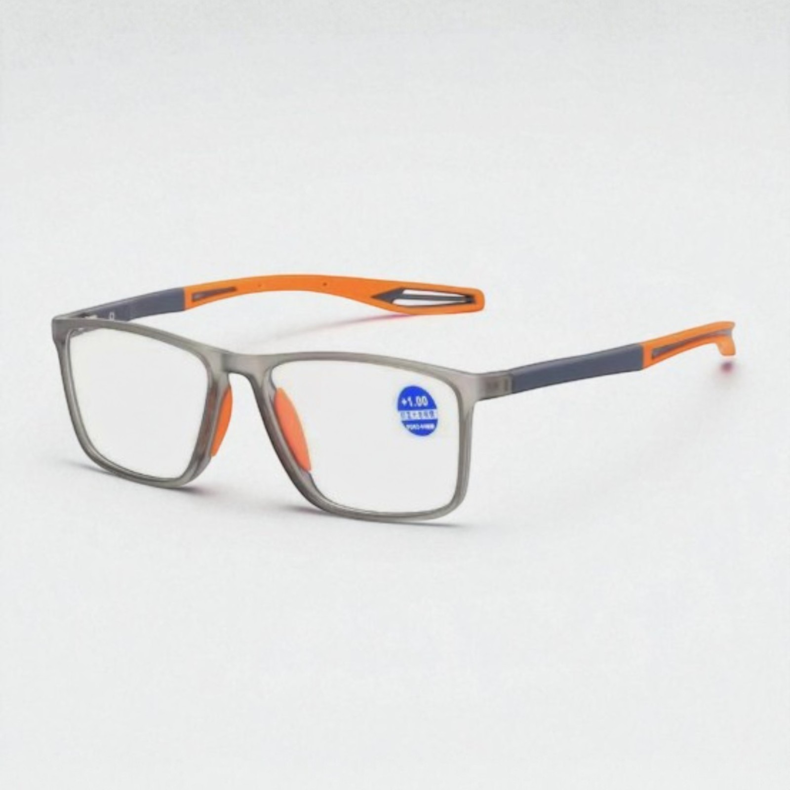 Manly Kicks Reading Glasses, Men’s Sports Ultra-Light Anti-Blue Light Presbyopic