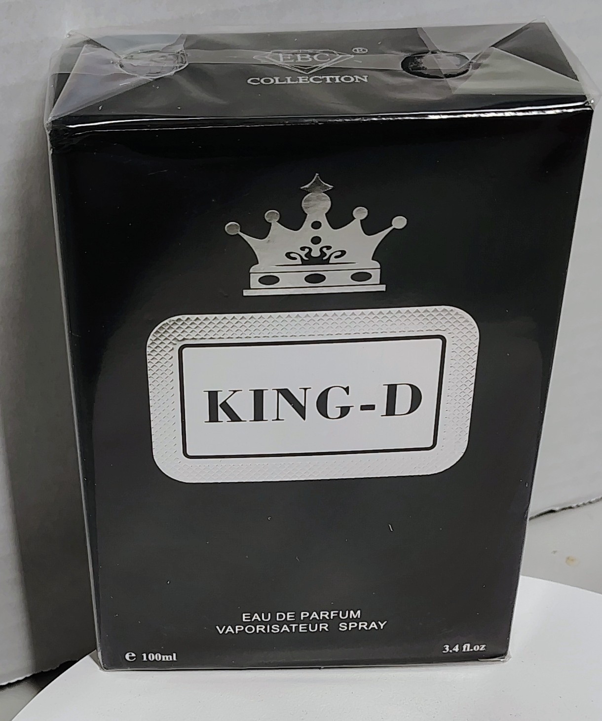 King-D Black Edition Cologne 3.4oz EDP Spray New Sealed Bold Fruit Smoky Birch