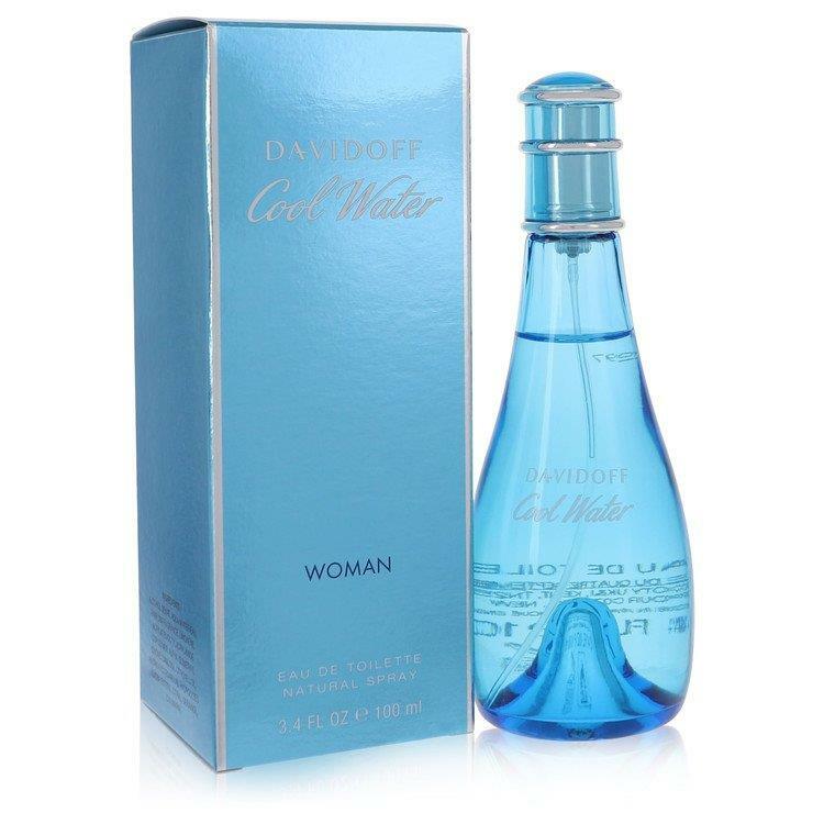 Cool Water by Davidoff, 3.4 oz Eau De Toilette Women Spray