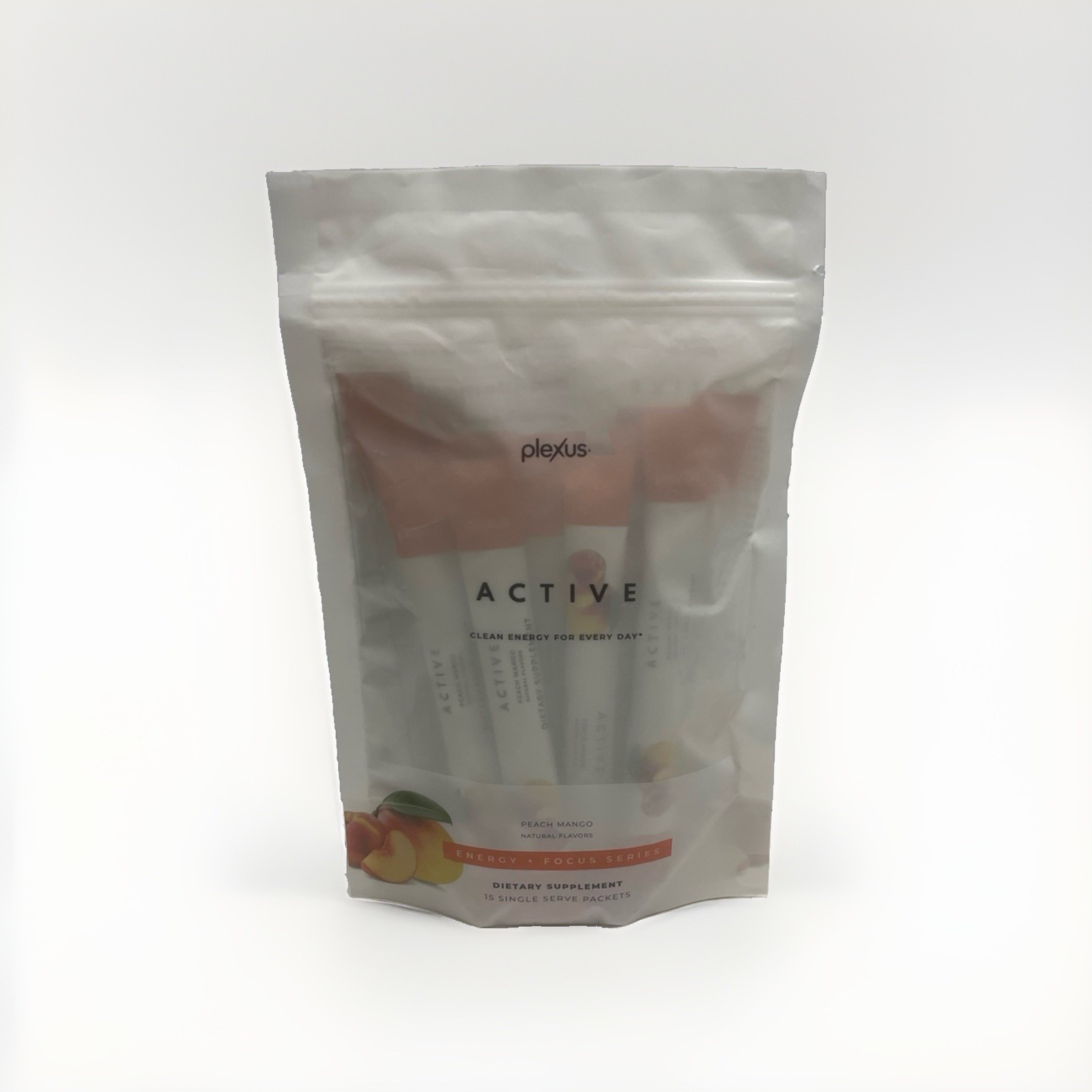 Plexus Active Peach Mango New Bag 15 Packets