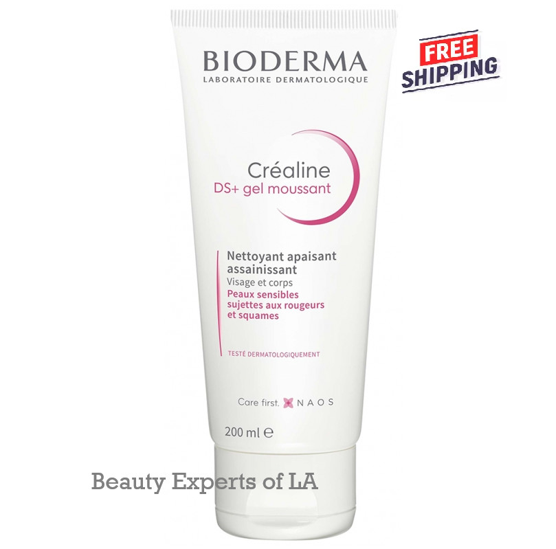 Bioderma Crealine (Sensibio) DS+ Soothing Cleansing Gel 200ml Exp 03/2027