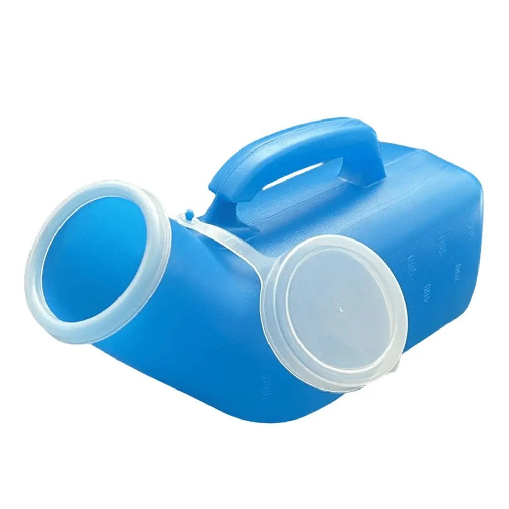 1200ml Male Urinal Spill Proof Urine Bottle Plastic Mens Pee Bottle with Lid