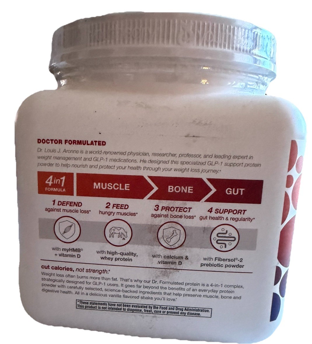 Youtheory Muscle Guard Protein Support Vanilla Powder 17.1 oz Exp 09/2026 New