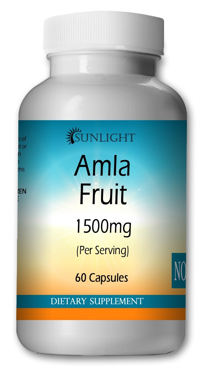 Amla Fruit Extract Capsules – 1500mg Serving – New Bottle