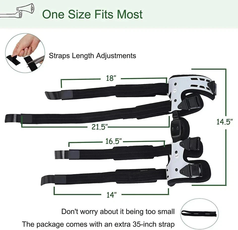 OA Unloader Knee Brace, Osteoarthritis of the bone on bone Knee Support