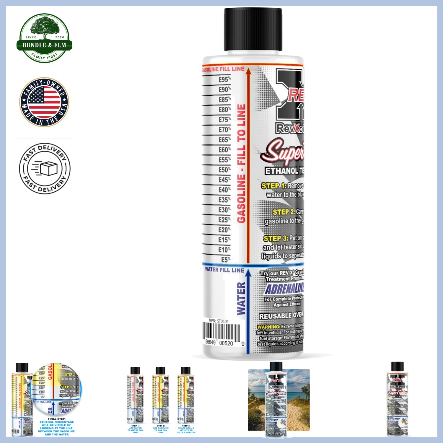 Ethanol Testing Kit for Gasoline – Reusable Tester for Engine Safety