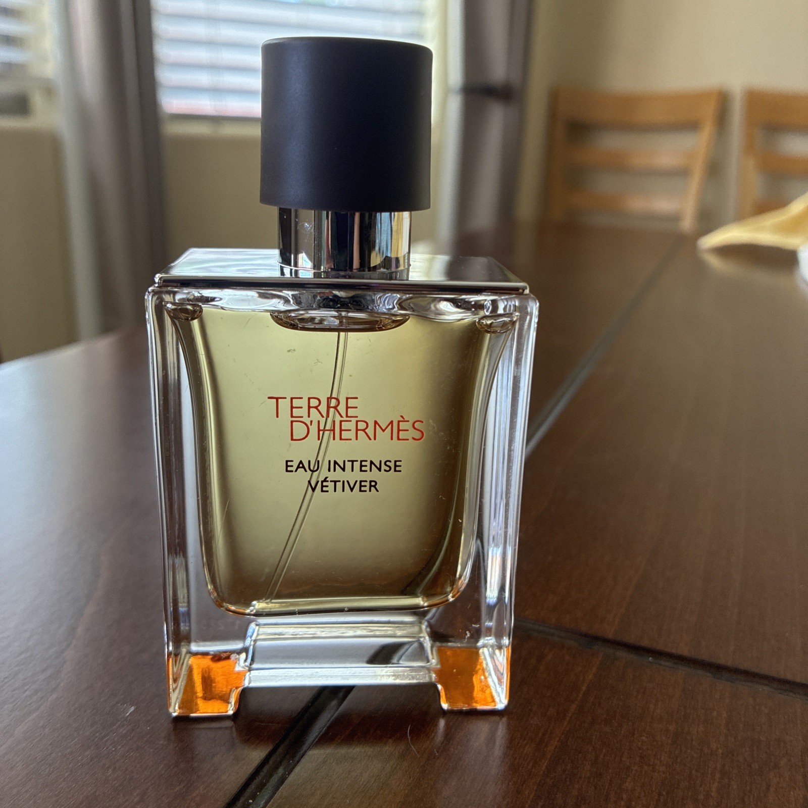 TERRE D’HERMES EAU INTENSE VETIVER-EDP-SPRAY-1.6 OZ-50 ML-AUTHENTIC-FRANCE