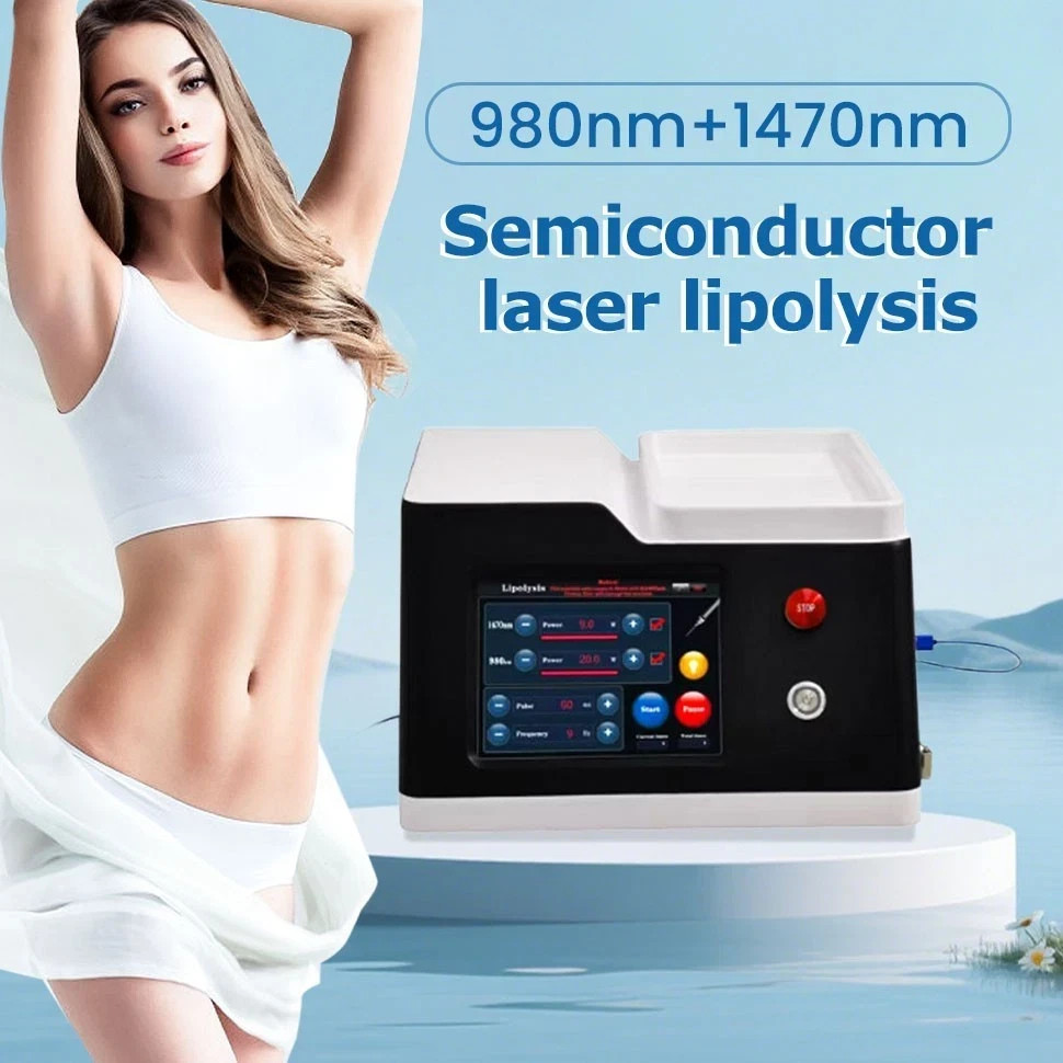 980nm+1470nm Endolift Laser Lipolysis Locally Sculpting Skin Tightening Machine