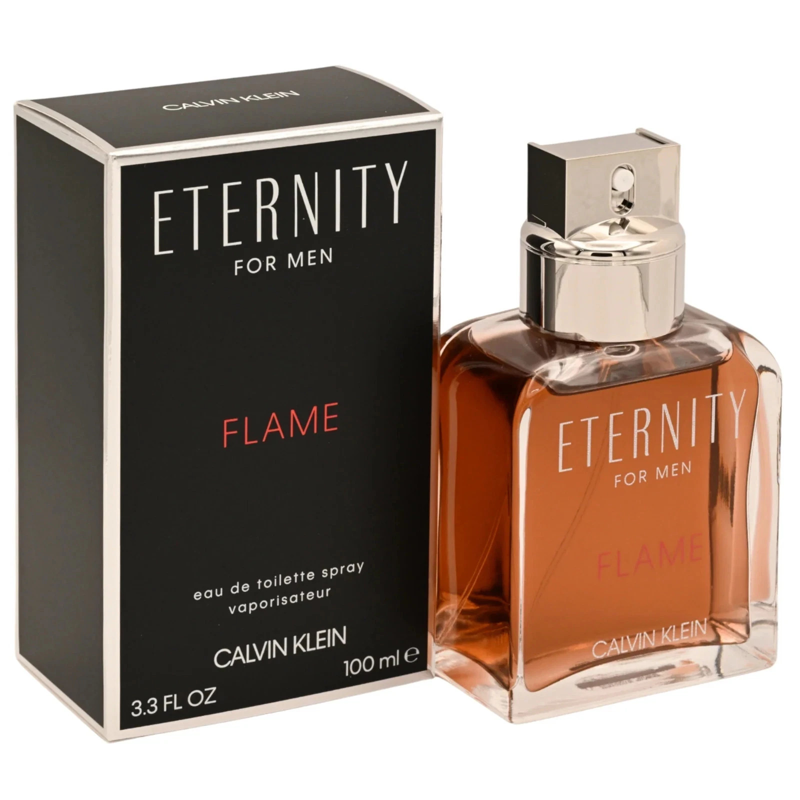 Calvin Klein Eternity FLAME EDT COLOGNE Spray 3.3oz NIBS READ!!