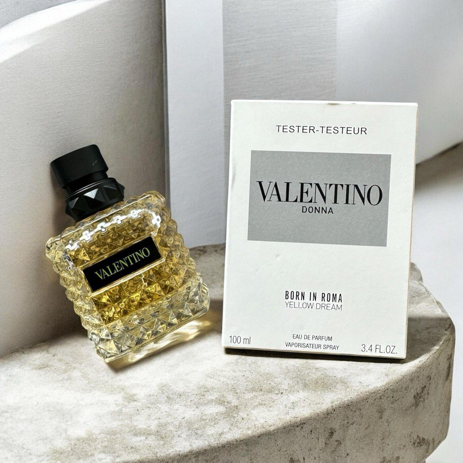 Valentino Donna Born in Roma Yellow Dream Eau de Parfum Spray Tester 3.4 fl oz