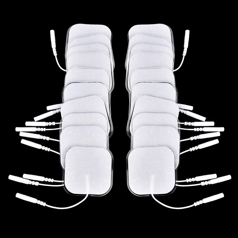 20 pcs TENS Electrode Pads EMS Muscle Stimulator