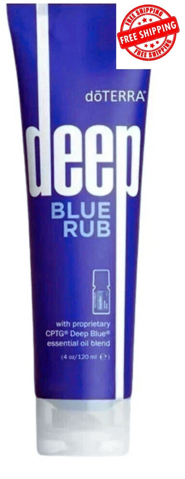 DoTERRA Deep Blue doterra Rub Body Cream – 4 oz EXP:09/2028
