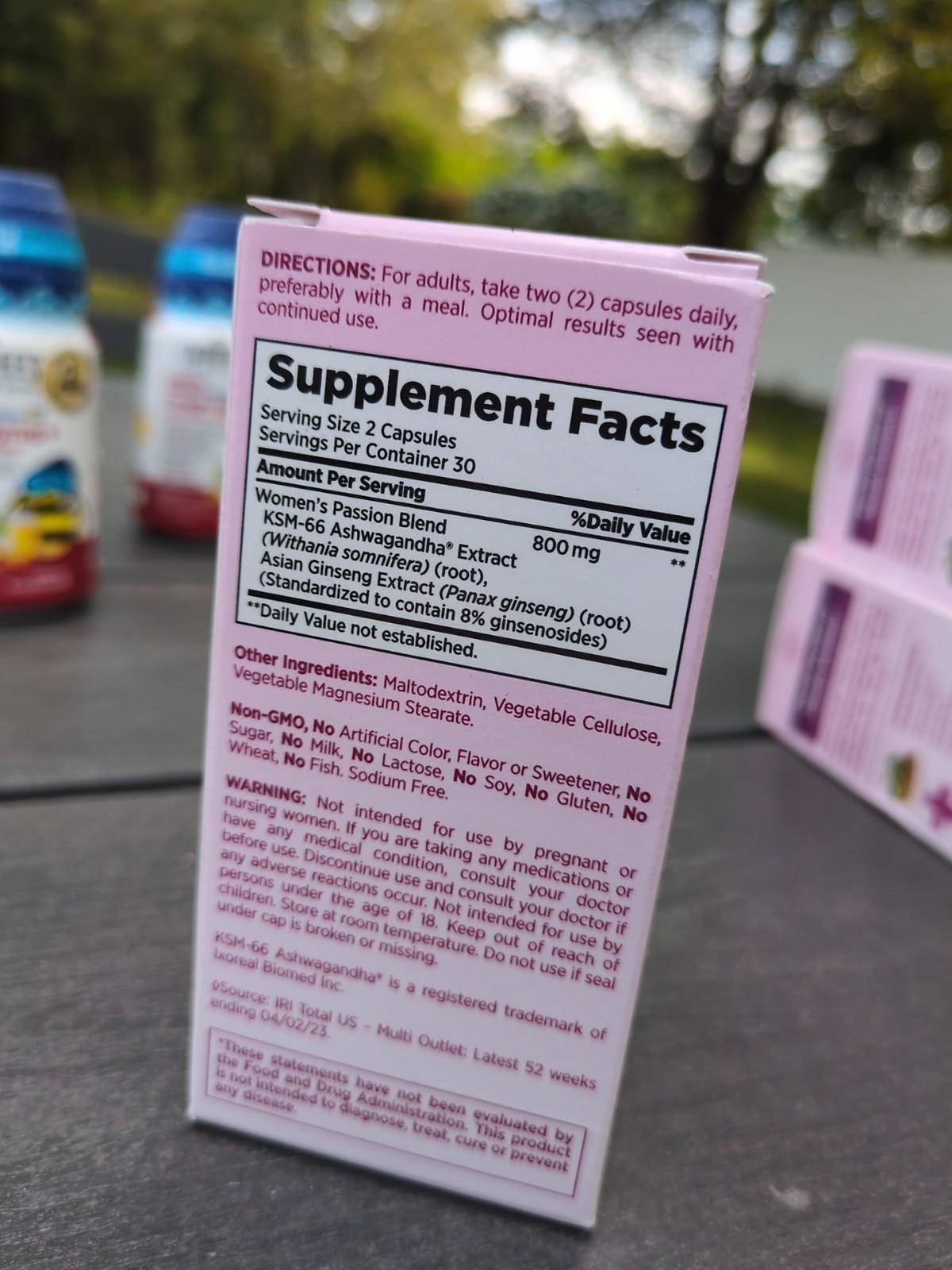Natures Bounty • INTIMACY BOOSTER• 60 Capsules EXP: 02/26