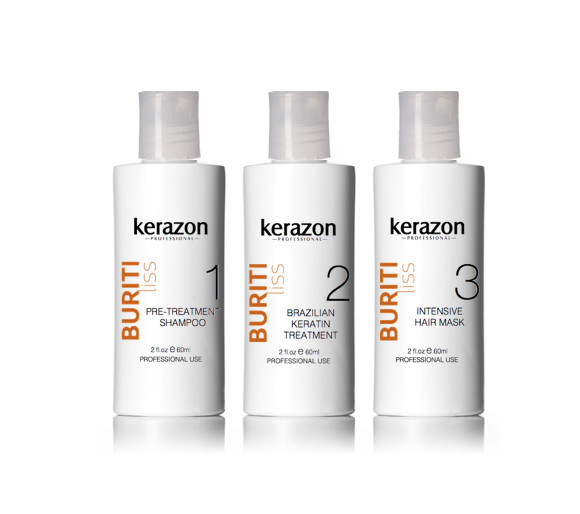 Brazilian Keratin Treatment Tratamiento de Keratina Hair Straightening KERAZON