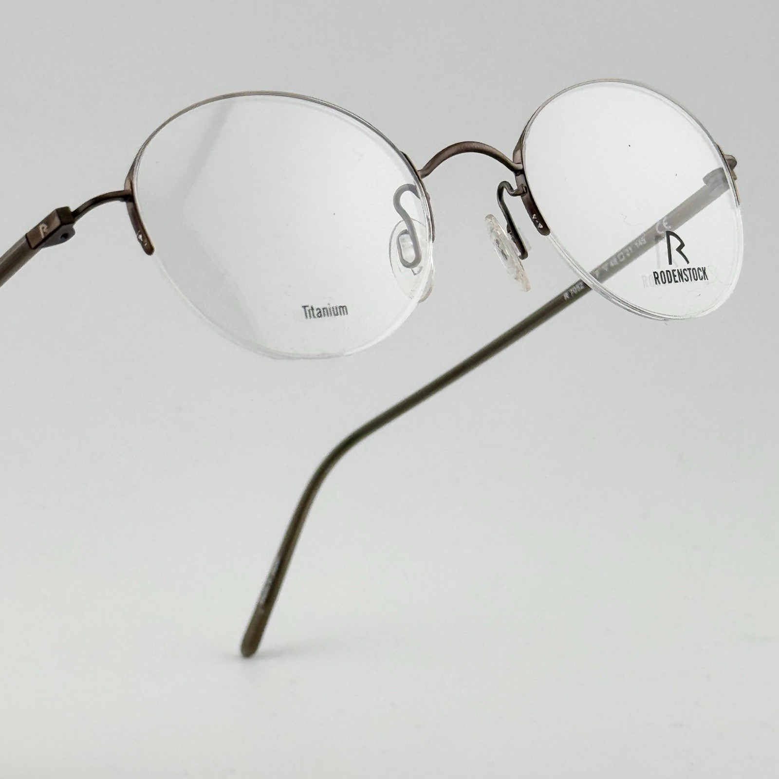 Authentic Rodenstock Germany Titanium Eyewear R 7052 F Eyeglass 48mm Japan Frame