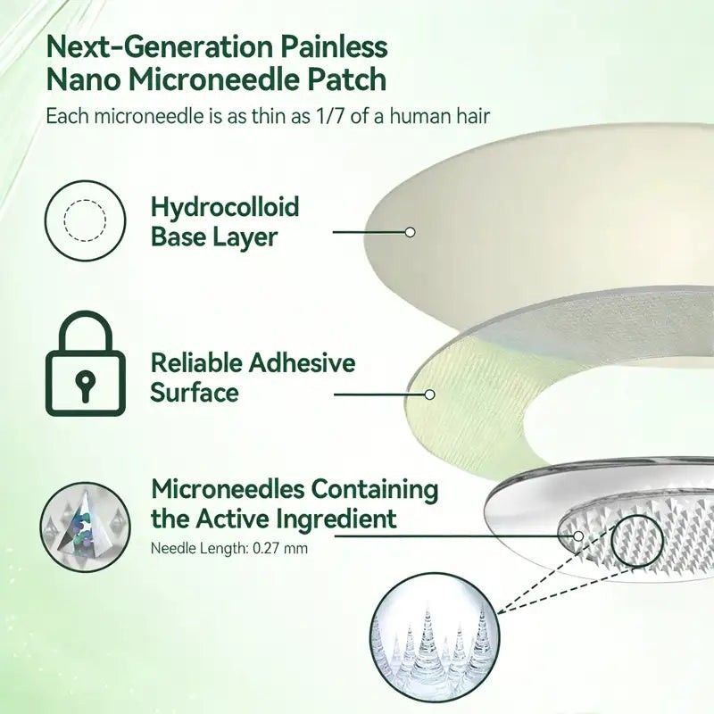 Moringa Berberine NAD+ 10-in-1 Patch | O Healrize Advanced Daily Patch