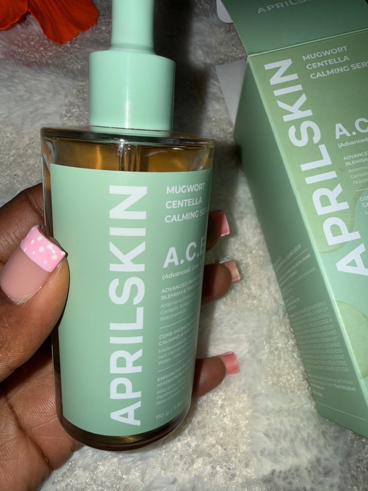 april skin mugwort Centella calming serum
