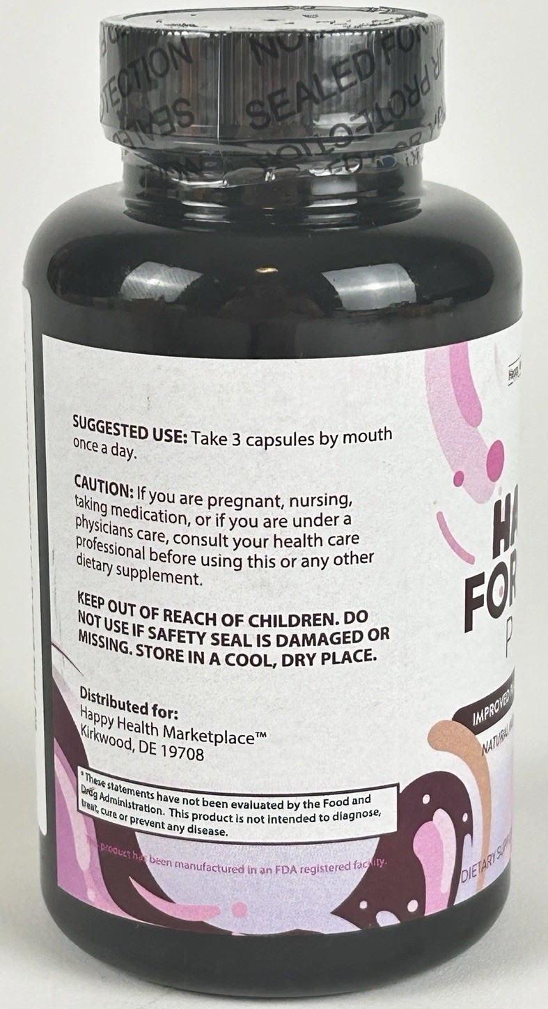 Happy Formula Pro Mood Support Supplement 2049mg 90 Capsules Happy Health