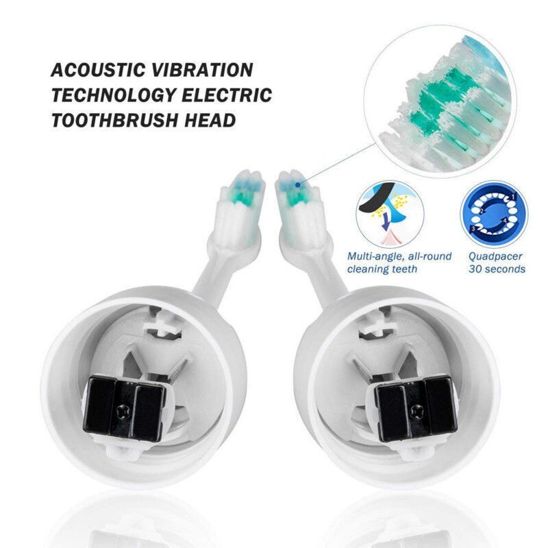6pack Electric Toothbrush Replacement Heads for Philips Sonicare E Series HX7022