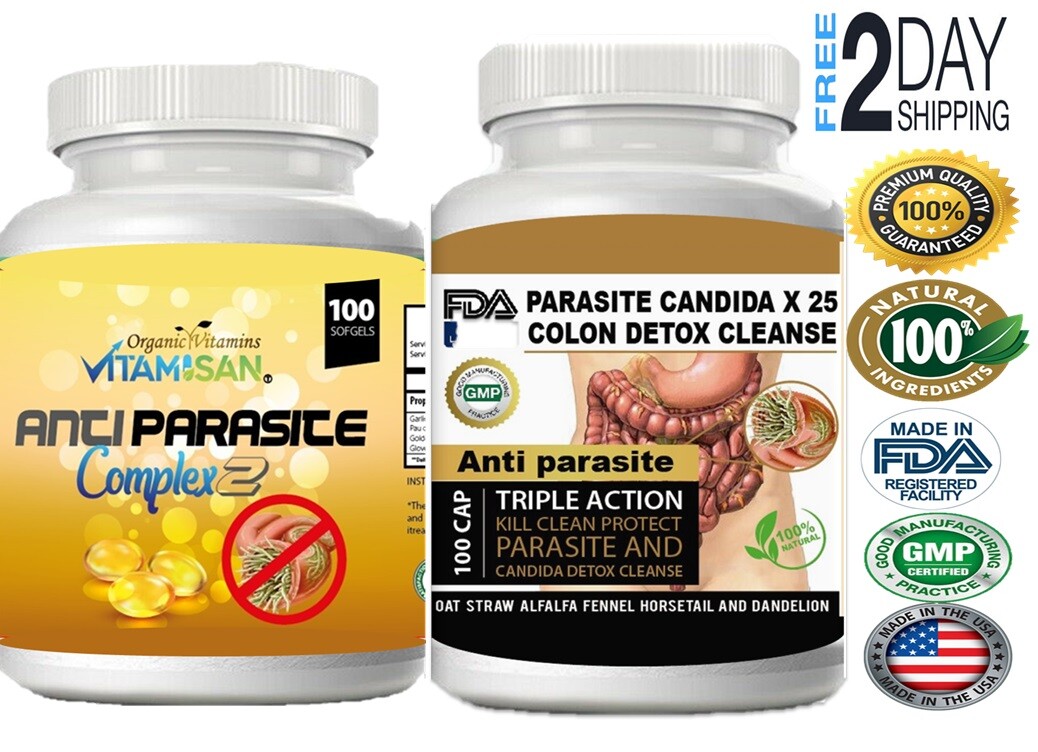 Colon Cleanse Detox Intestinal Capsules Slim Quick Absorb Remove Parasite 2