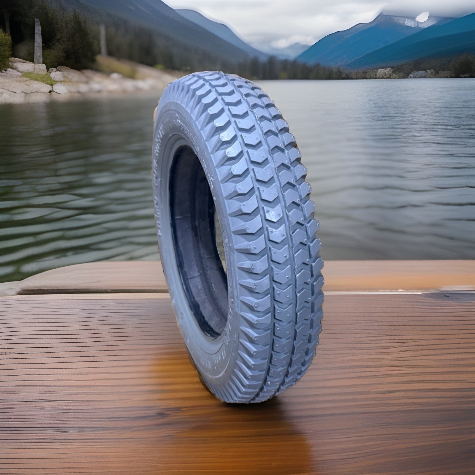 Invacare Gray 3.00-8 Primo Powertrax Wheelchair Tire (Arrow Pronto Storm TDX)