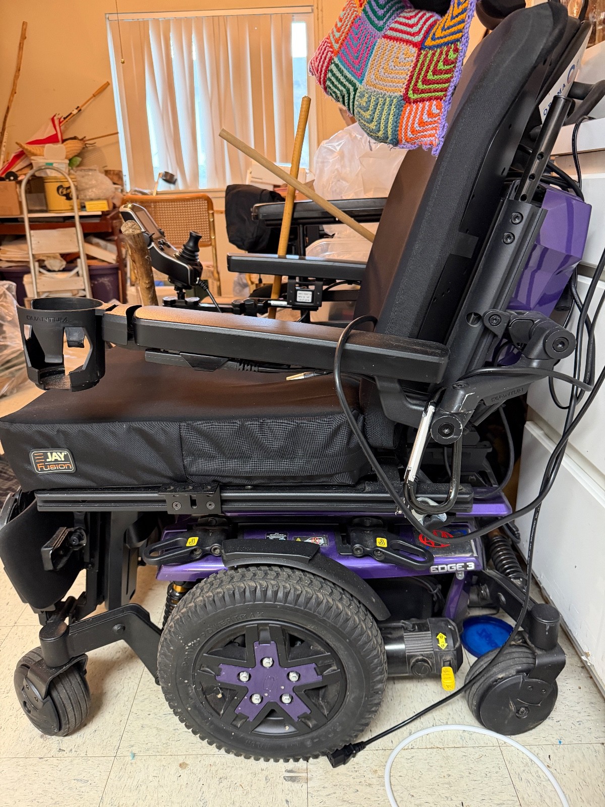 Quantum EDGE3 Power Tilt Wheelchair-