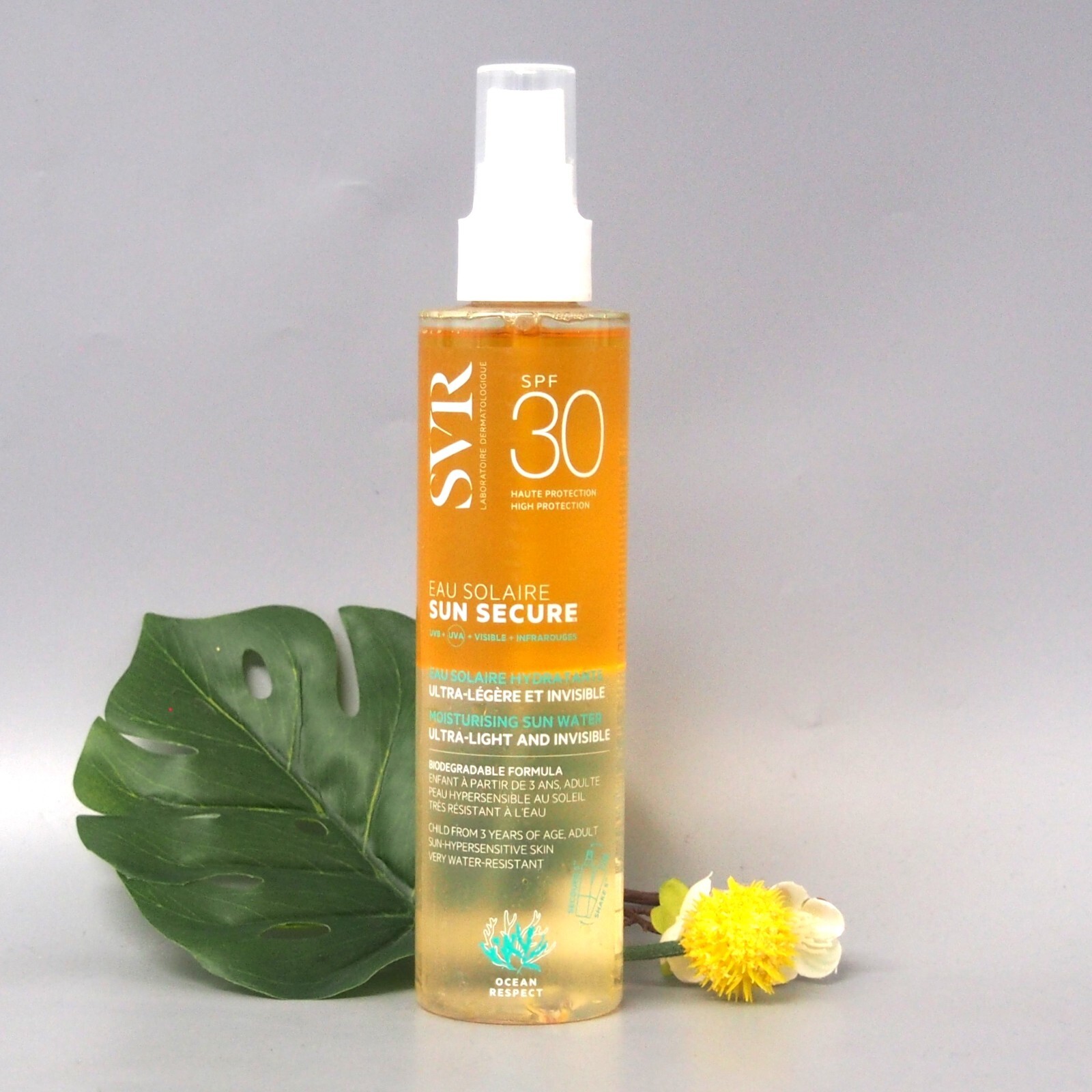 SVR Sun Secure Eau Solaire SPF30+ Sun Protection Water 200mI/ 6.8oz Exp 08/26