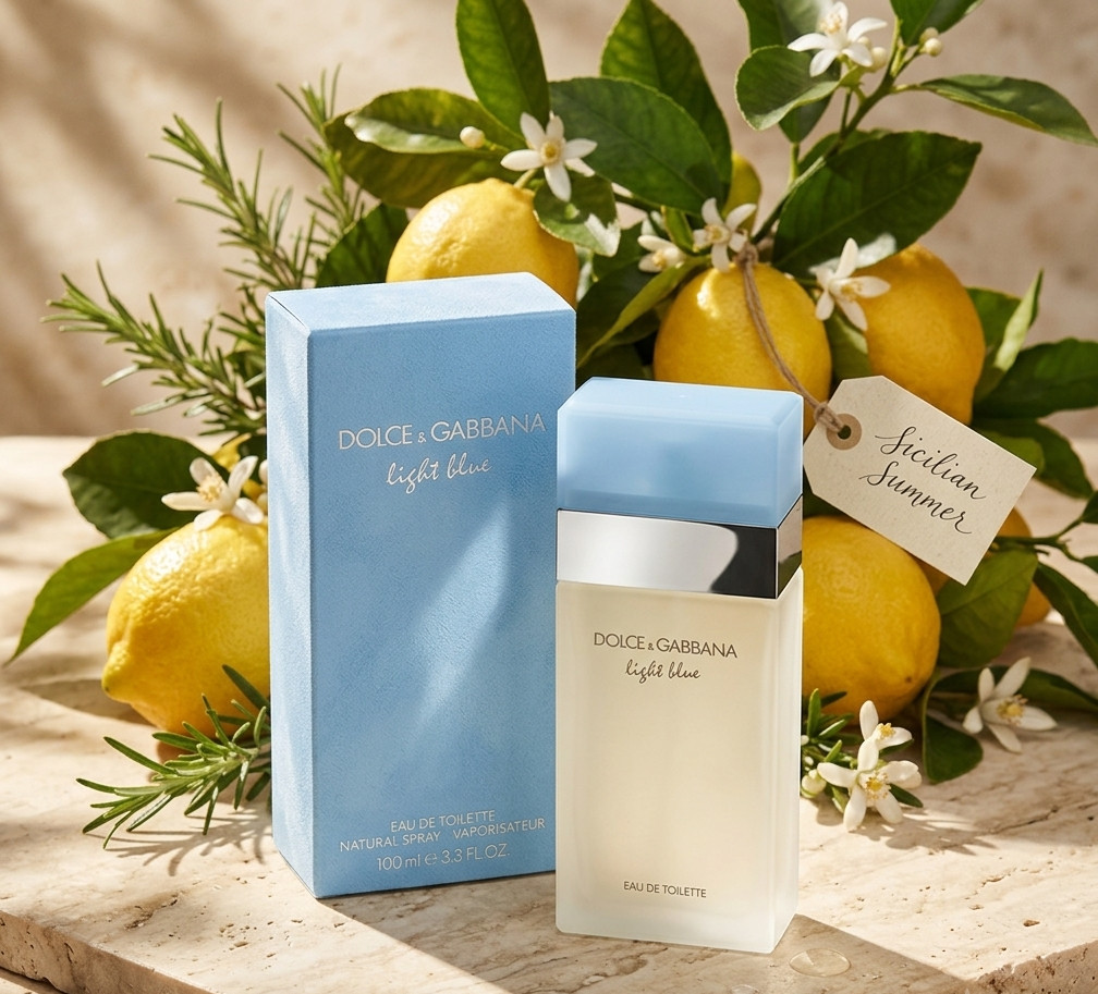 DOLCE & GABBANA Light Blue EDT Men’s / Women’s Cologne Perfume Spray – Brand New