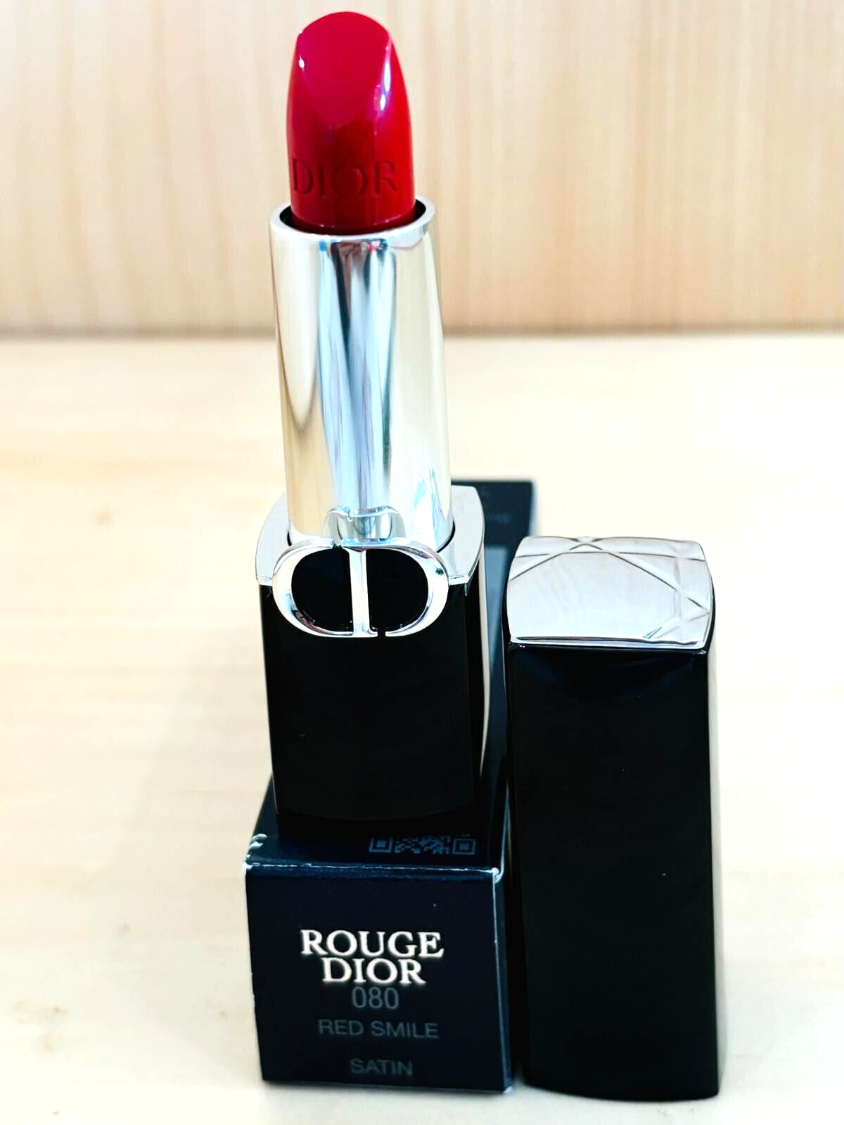 CHRISTIAN DIOR Rouge Dior Contour Lipstick 3,5g/0.12oz #080 RED SMILE SATIN 2024