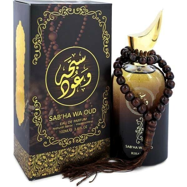 NUSUK SAB’HA WA OUD EAU DE PARFUM SPRAY UNISEX 3.4 Oz / 100 ml BRAND NEW!!!