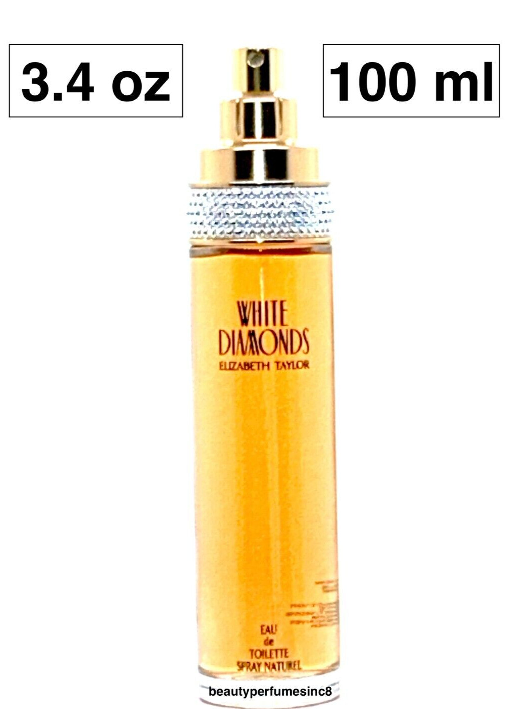 White Diamonds Perfume by. Elizabeth Taylor for Women 3.4 oz EDT Spray NEW