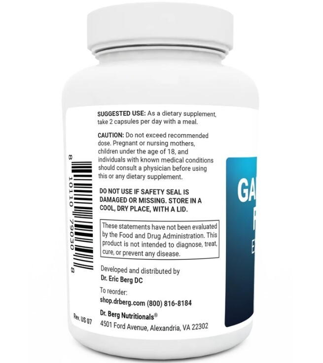 Dr. Berg 3 PACK, Gallbladder Formula Extra Strength 90 Capsules each (270 total)