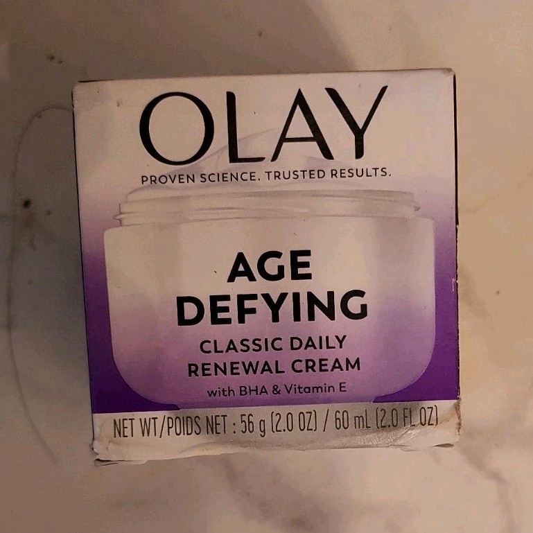 Olay Age Defying Classic Daily Renewal Cream BHA Vitamin E 2.0 fl oz
