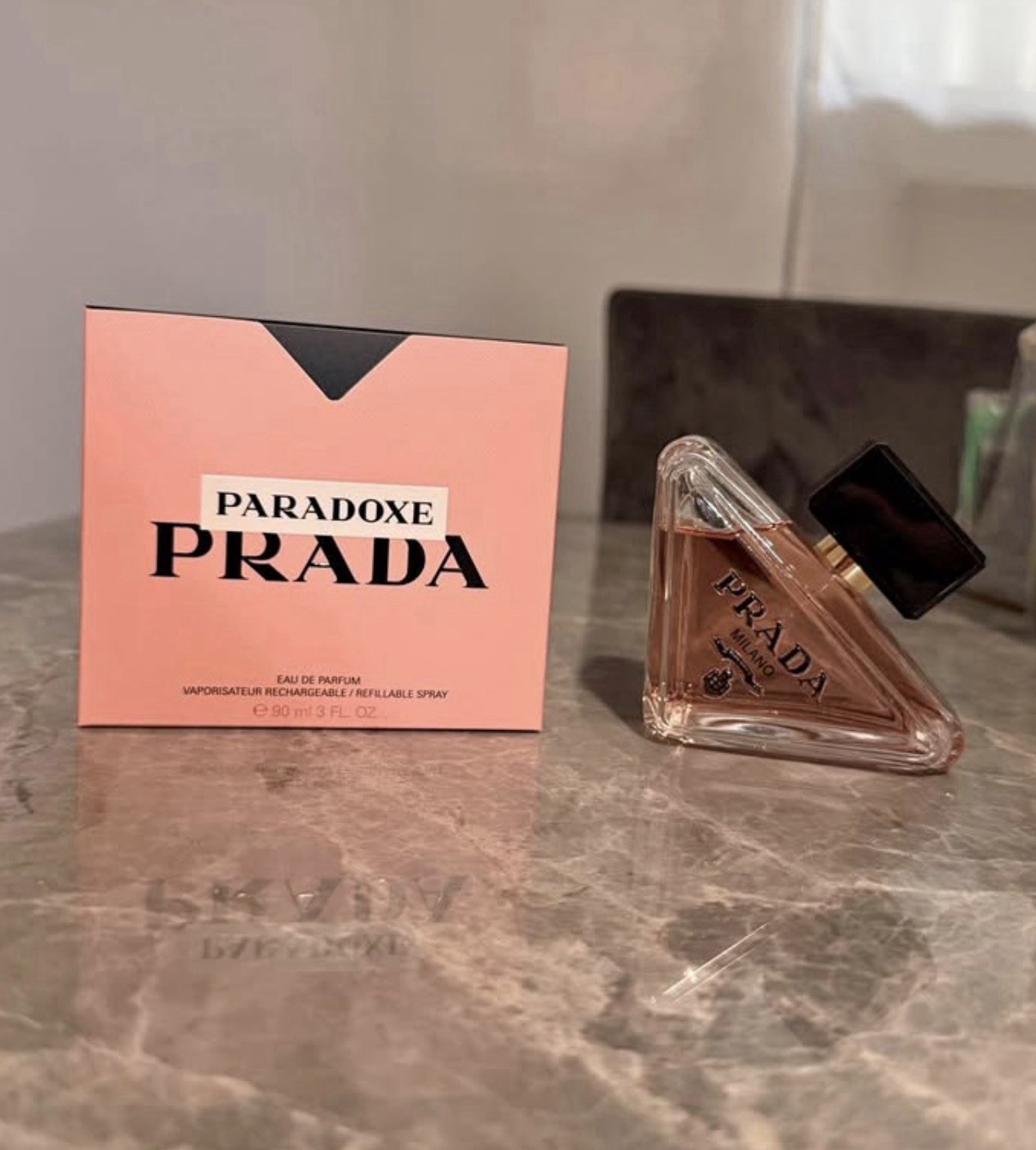 PRADA Paradoxe Eau de Parfum Women Floral Scent, 3.0 oz (90ml) Spray