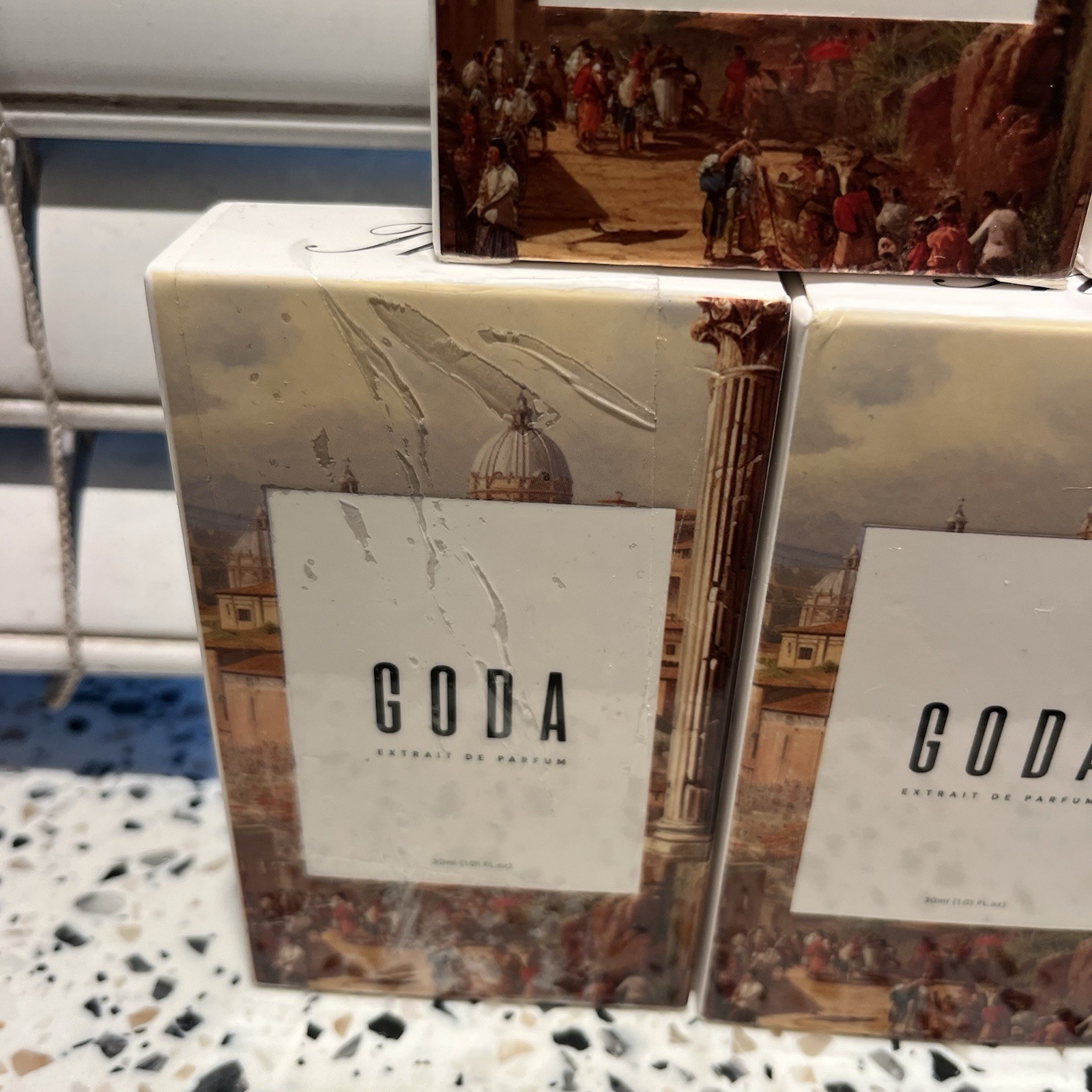 Goda Extrait De Perfume LOT Of 5 Boxes 1.01 Fl Oz New Various Scents