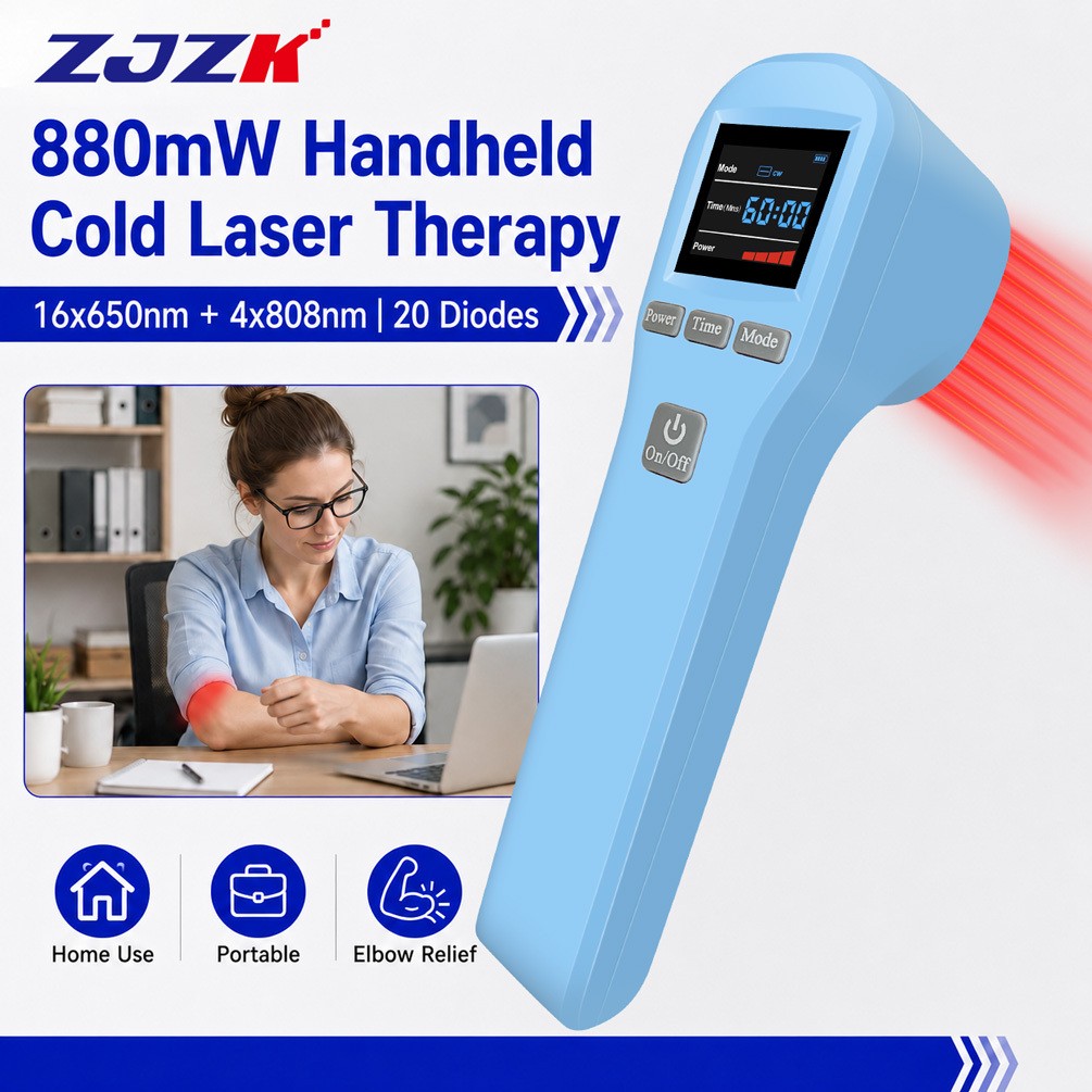 Cold Laser Therapy 20 Diodes for Tennis Elbow Carpal Tunnel Wrist Pain Relief