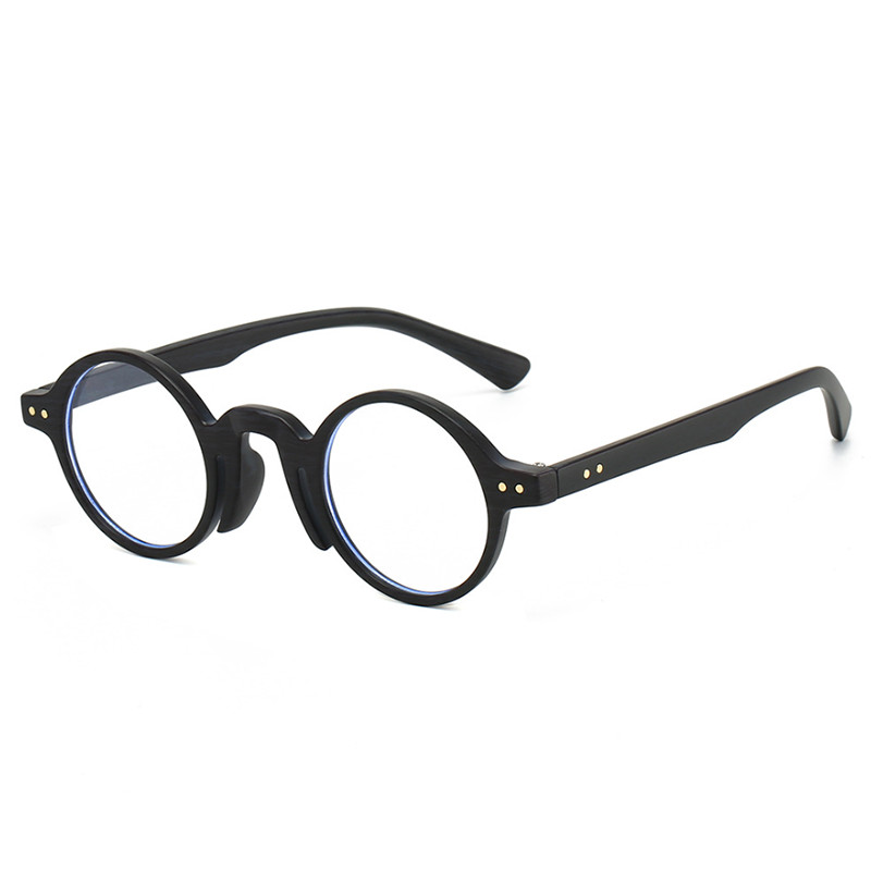 133mm Width Round Reading Glasses Men Women Small Frame Anti Blue Light Glasses