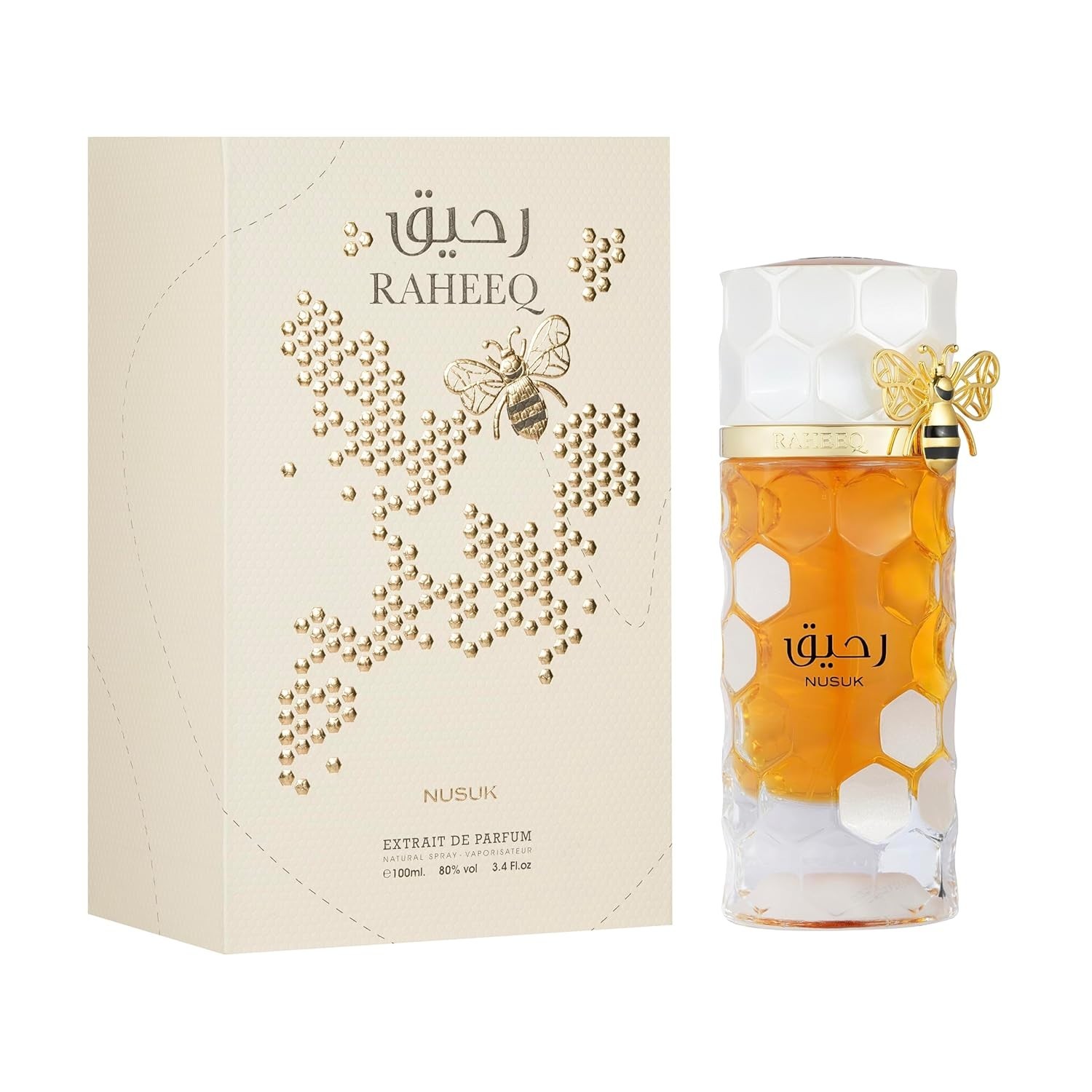 Nusuk Raheeq Extrait De Parfum Spray Unisex 3.4 Oz / 100 ml Brand New Item!!!