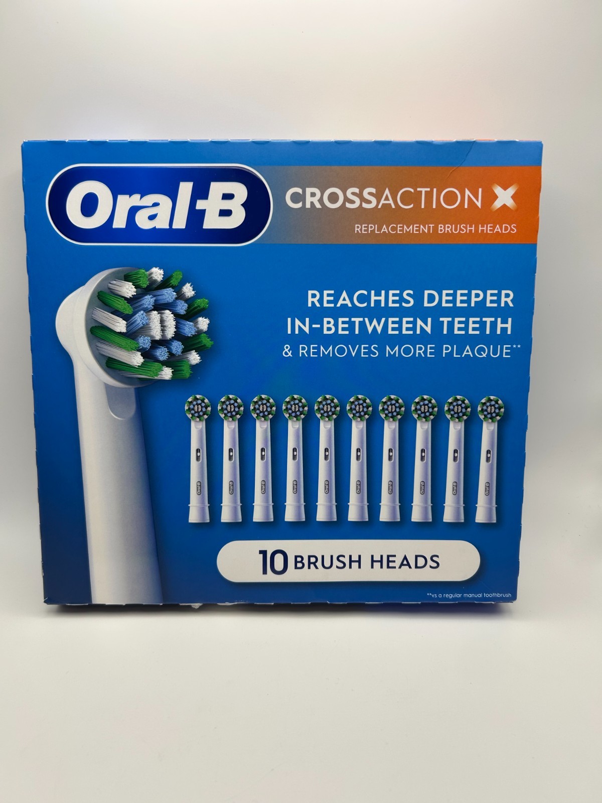 Oral-B CrossAction Electric Toothbrush Replacement Brush Heads (9 ct.)
