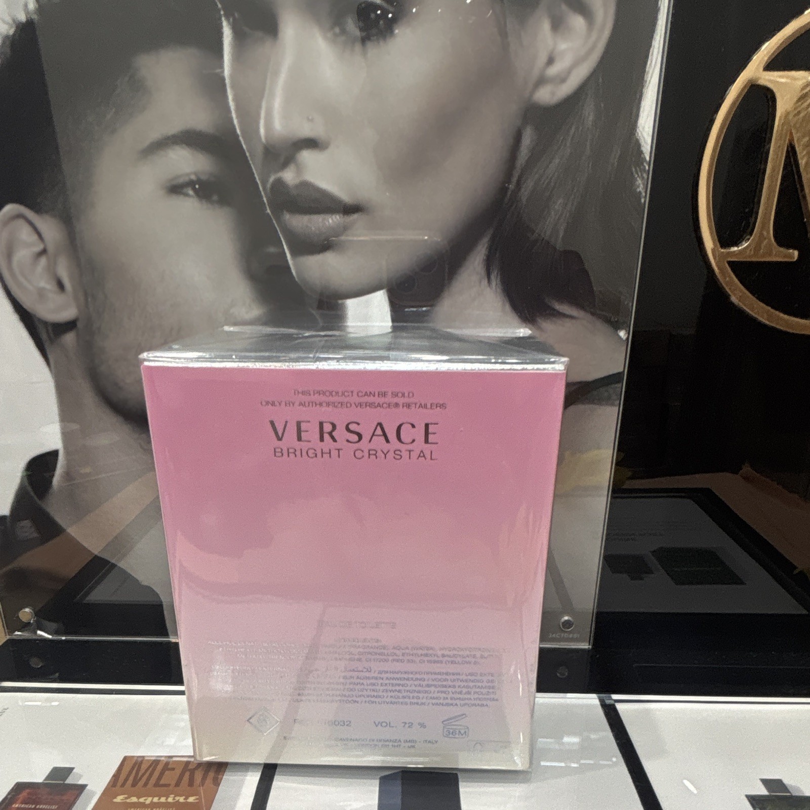 Versace Bright Crystal Eau de Toilette Natural Spray Regular Size 3.0 fl oz