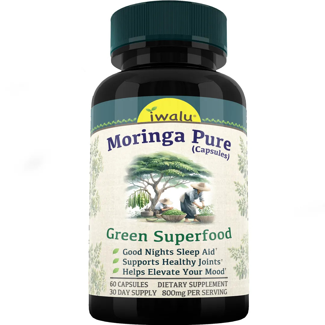 Moringa Oleifera Capsules | Best Supplement Capsule Pill Men Women FREE SHIP
