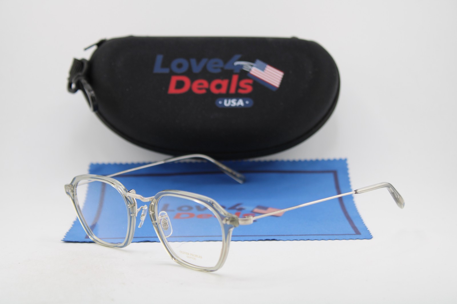 NEW OLIVER PEOPLES OV5422D 1669 CLEAR AUTHENTIC EYEGLASSES 48-22