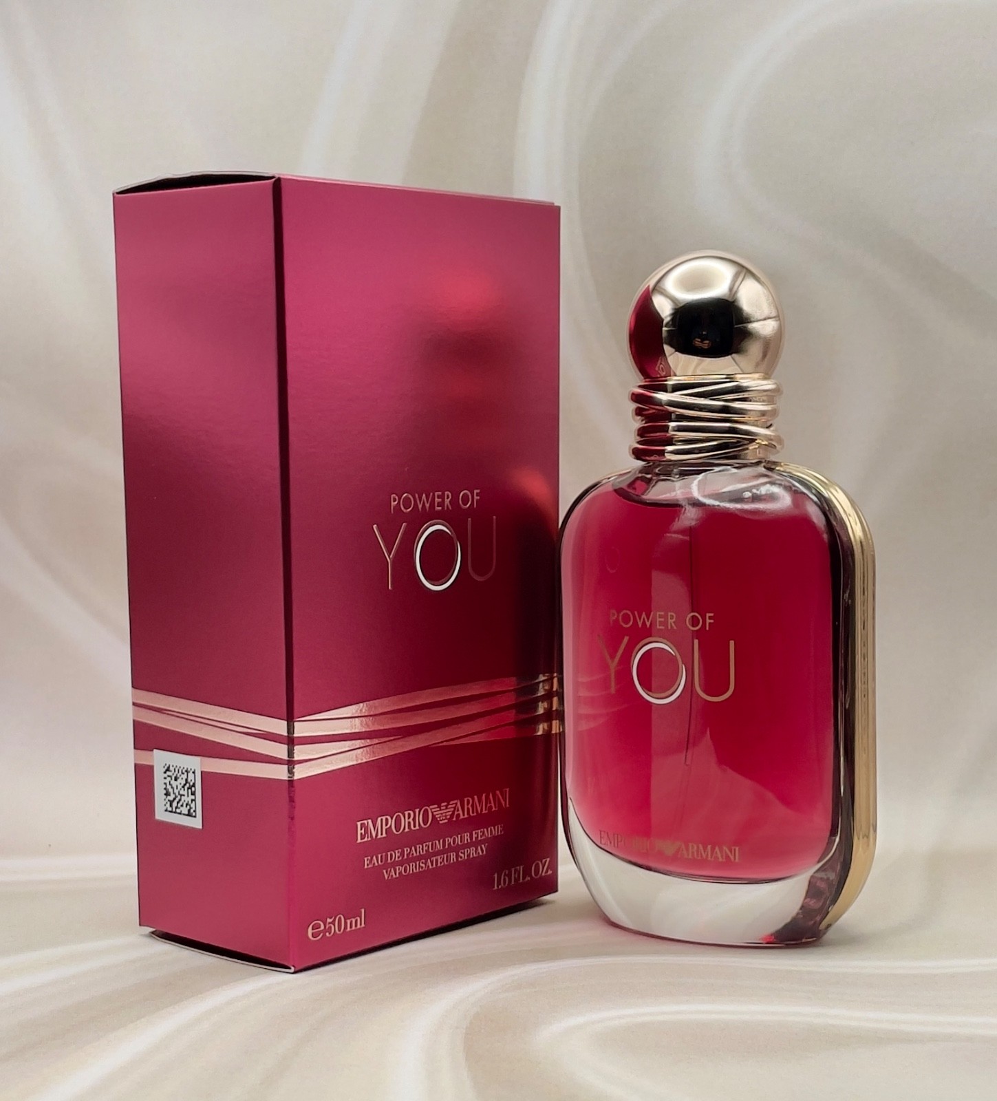 EMPORIO ARMANI POWER OF YOU EDP SPRAY POUR FEMME 50 ML NEW.