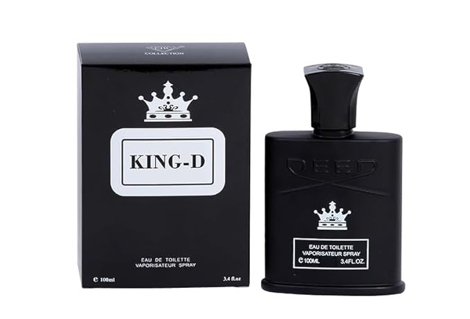 KING-D BLACK men’s designer 3.4 oz EDP cologne spray by EBC Collection