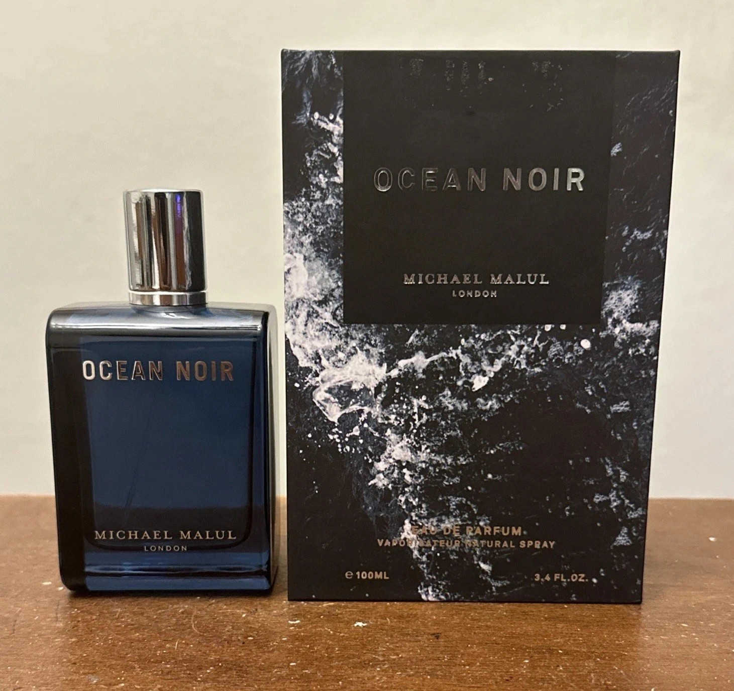 Michael Malul Ocean Noir Men’s Eau de Parfum EDP 3.4oz 100ml NEW SEALED..