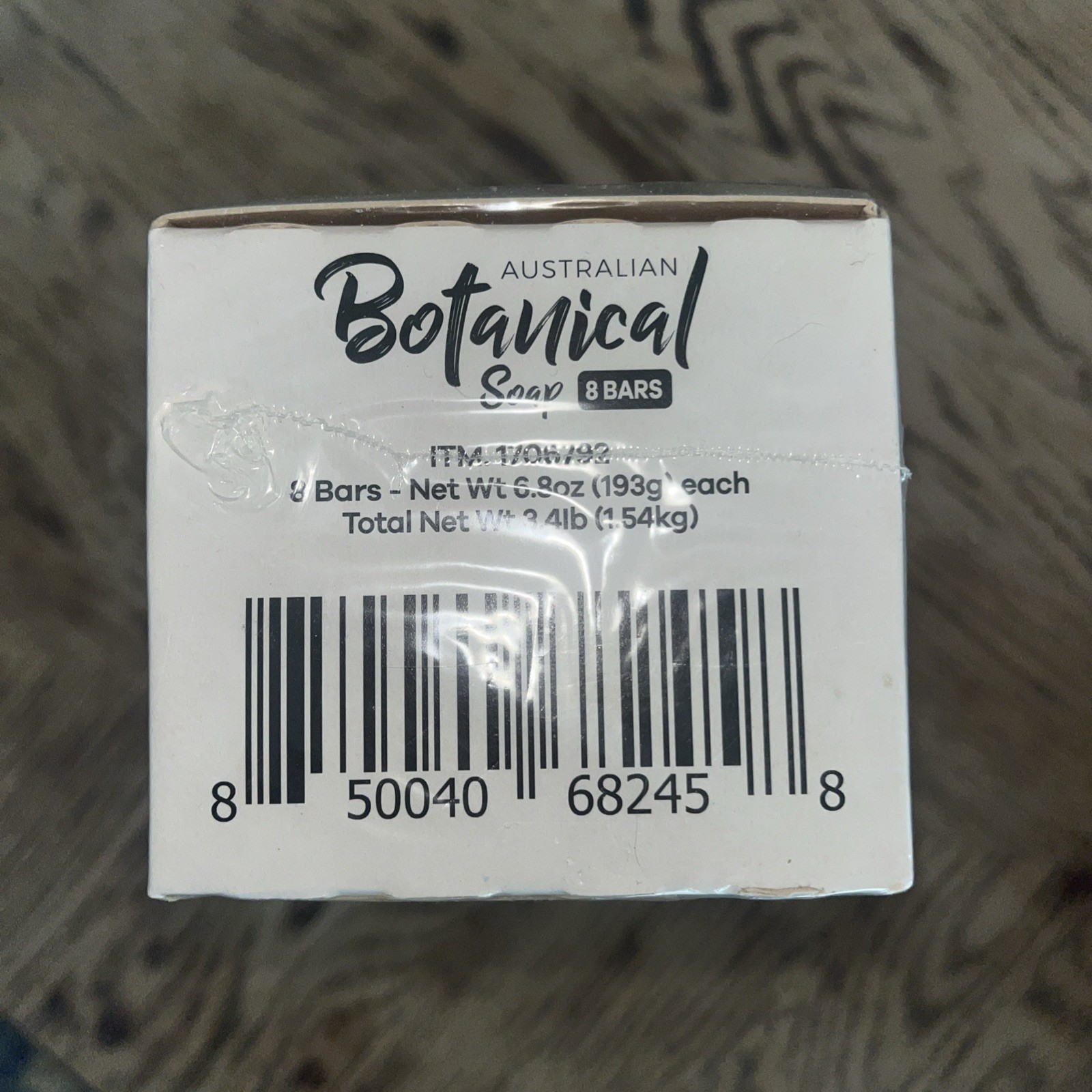 Australian Botanical Soap 8 Bars Valencia Orange/Sea Salt – New Sealed *Photos